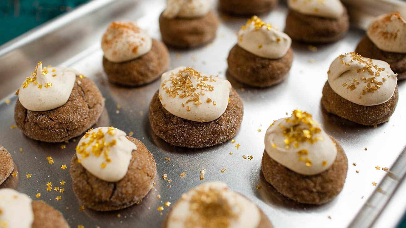Pumpkin Molasses Cookies